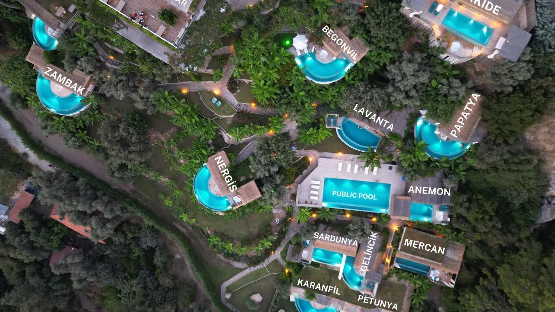 Camping Hotel Seaview Faralya Turquie